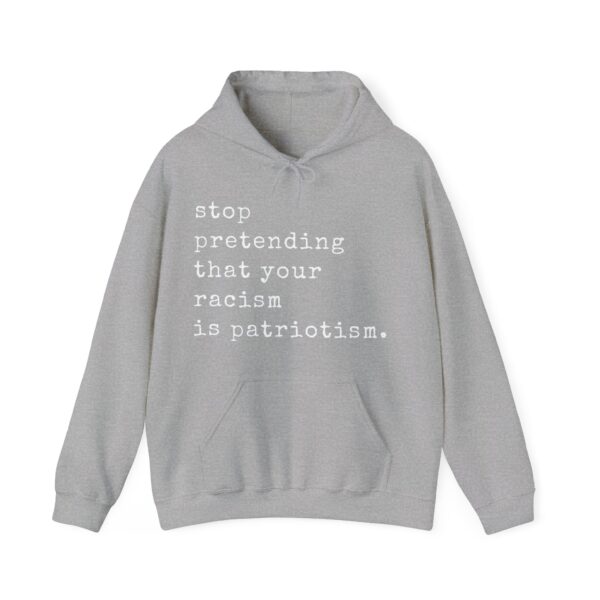 Stop pretending Hoodie #PG12 - Image 2
