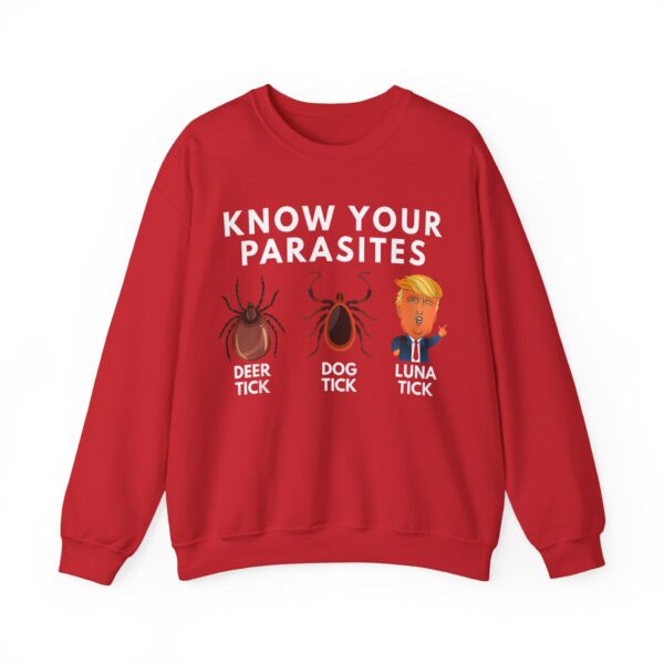 Know your parasites Sweatshirt #PGi8 - Image 4