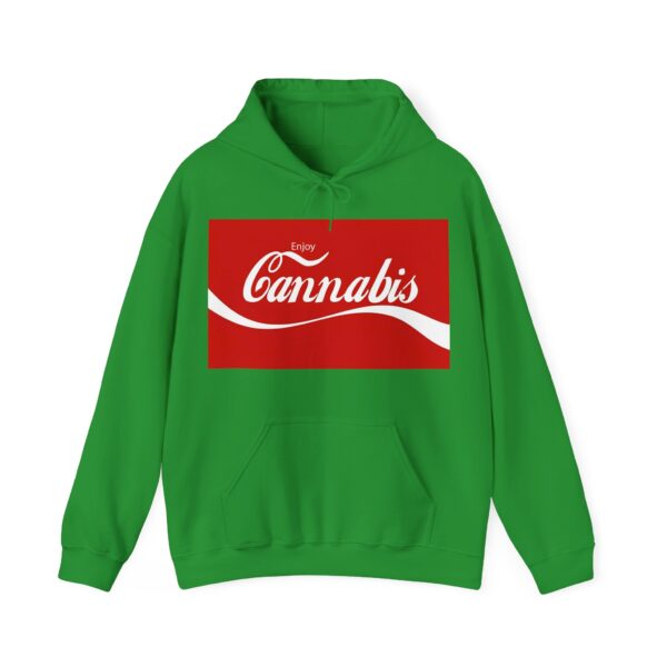 Enjoy Cannabis Hoodie #BG49 - Image 3