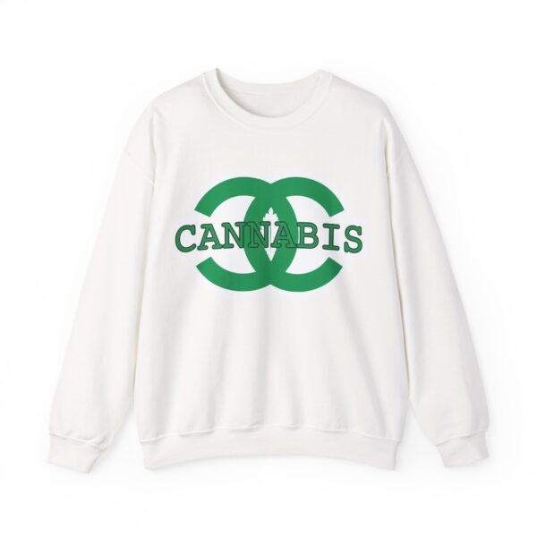 Cannabis Sweatshirt #BG48 - Image 2