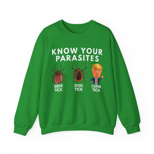 Know your parasites Sweatshirt #PGi8 - Image 3