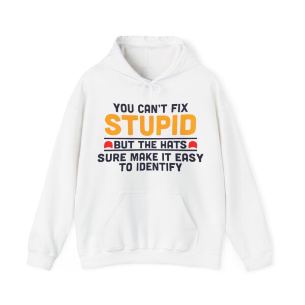 You can't fix stupid Hoodie #ALL10
