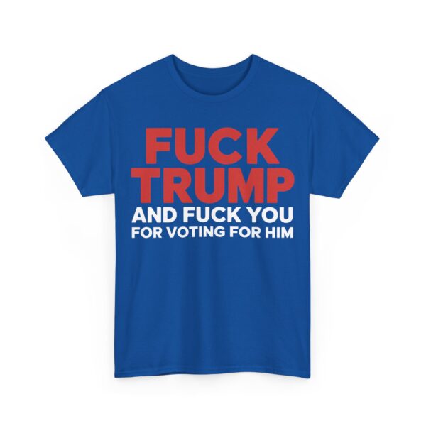 Fuck Trump T-Shirt #PGi1 - Image 2