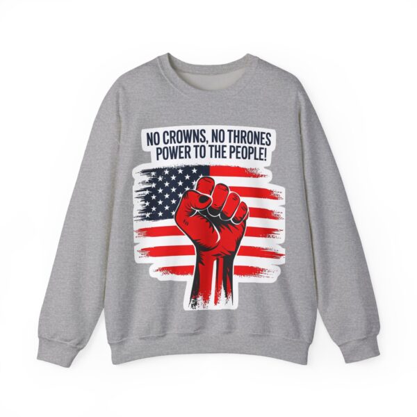 Power to the people! Sweatshirt #ALL5 - Image 3