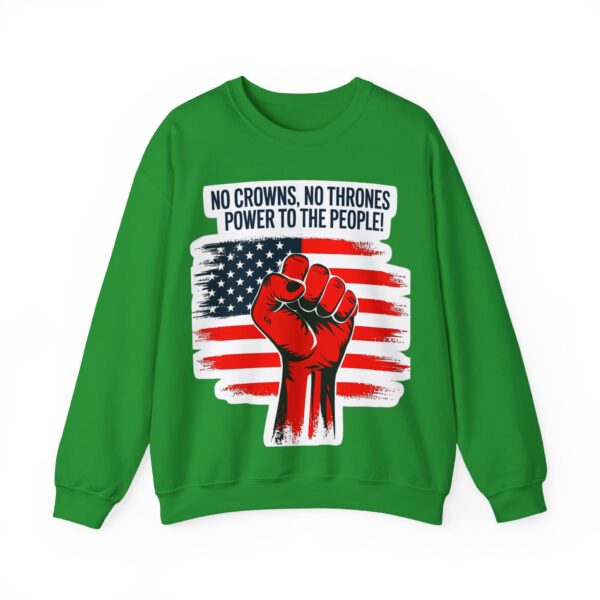 Power to the people! Sweatshirt #ALL5 - Image 4