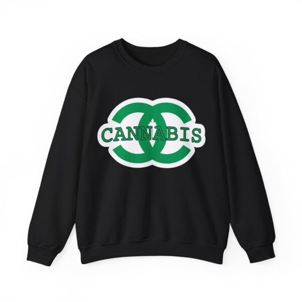 Cannabis Sweatshirt #BGi39 - Image 6
