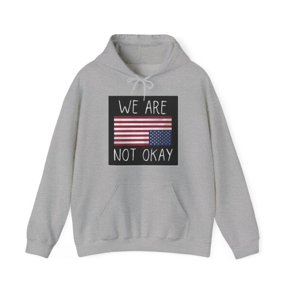 We are not okay Hoodie #ALL1 - Image 3