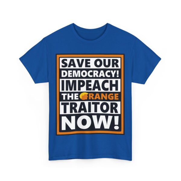 Impeach the orange traitor T-Shirt #ALL12 - Image 3