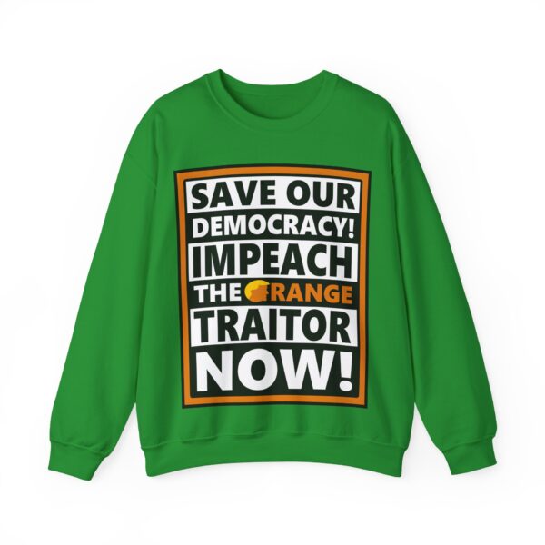 Impeach the orange traitor Sweatshirt #ALL6 - Image 4