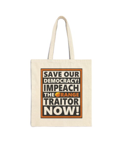 Impeach the orange traitor Tote Bag #PGi6