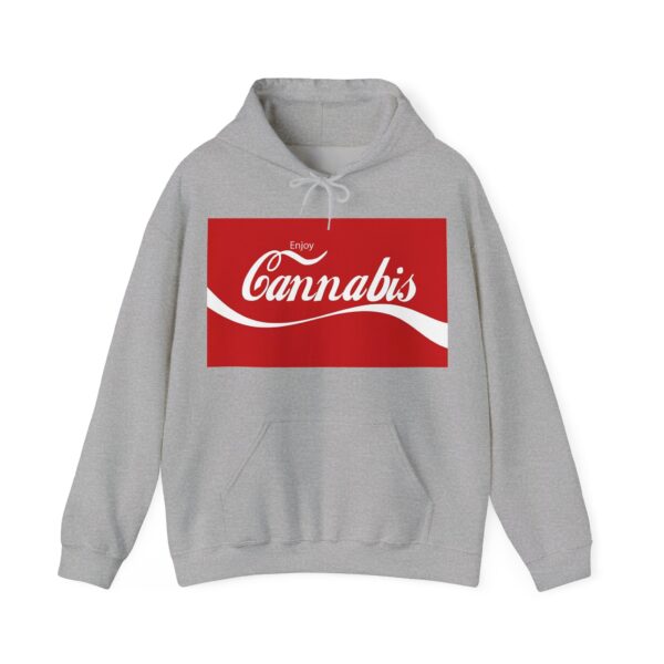 Enjoy Cannabis Hoodie #U134 - Image 2