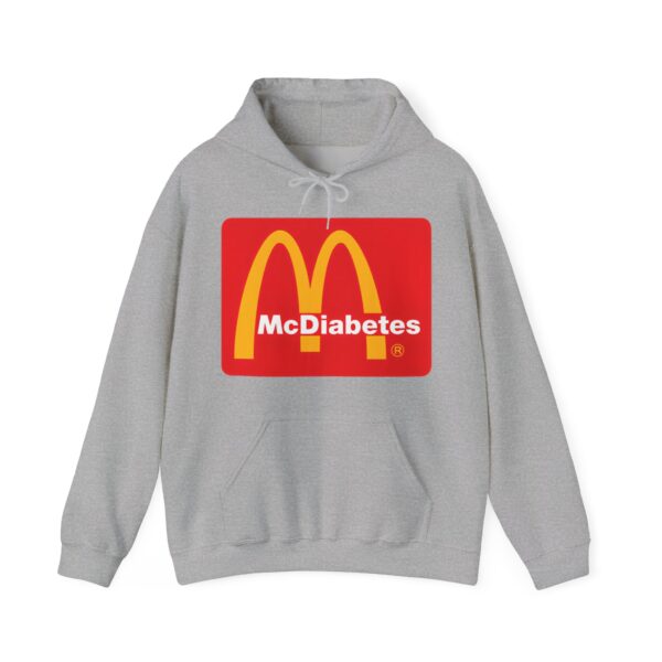 McDiabetes Hoodie #U115 - Image 3