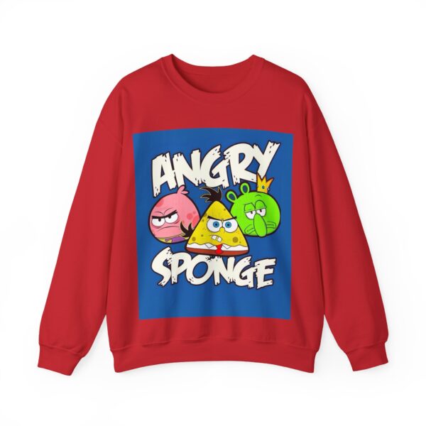 Angry sponge Sweatshirt #BG53 - Image 5