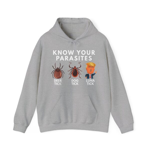 Know your parasites Hoodie #PGi8 - Image 5