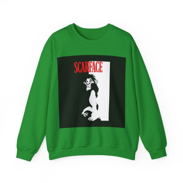 Scar face Sweatshirt #U112 - Image 3