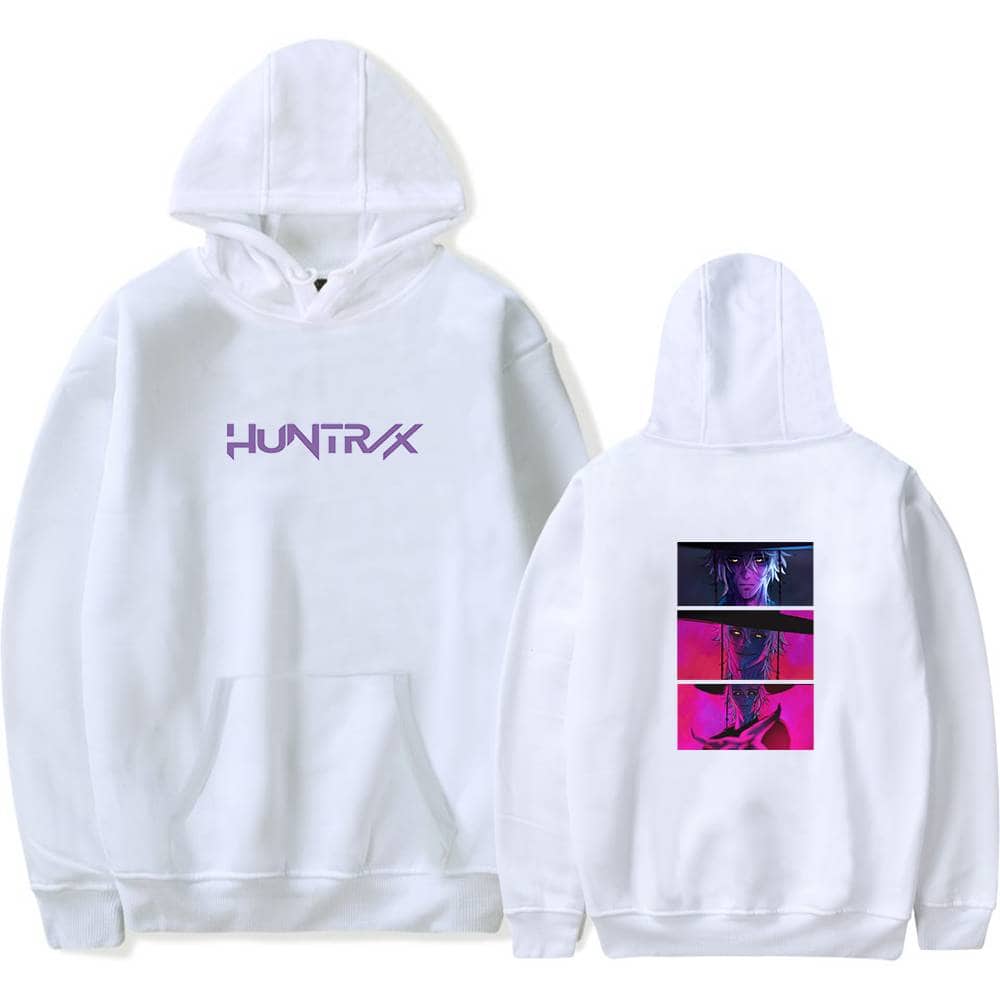 HuntX hoodie with stylish graphic print, perfect for budget-conscious, trendy streetwear enthusiasts.