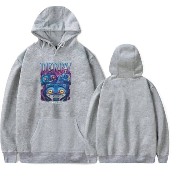 Funny graphic hoodie with colorful cartoon characters and bold text, perfect for casual wear. Affordable, trendy, and stylish for a cool streetwear look. Great for a relaxed, youthful style statement.