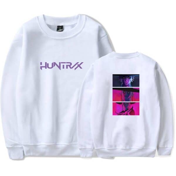 Huntx graphic sweatshirt with a stylish modern design, perfect for casual wear and street fashion enthusiasts.